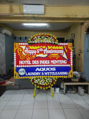 Papan Bunga Gedung Serbaguna Serang