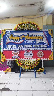 Papan Bunga Gedung Serbaguna Serang